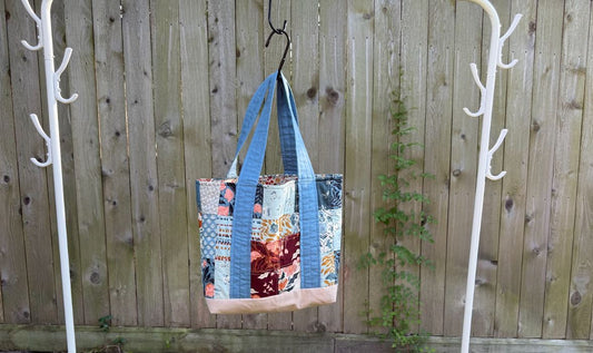Tote - Autumn Leaves Patchwork